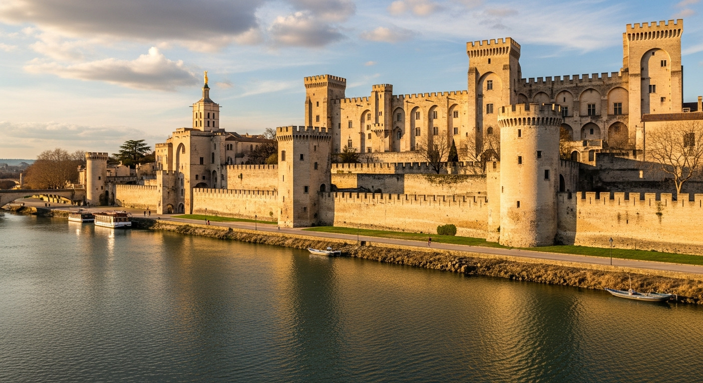 Avignon Walls Palace