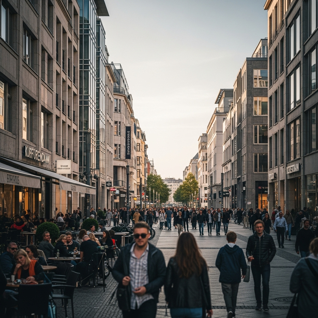 Berlin Kurfürstendamm Boulevard