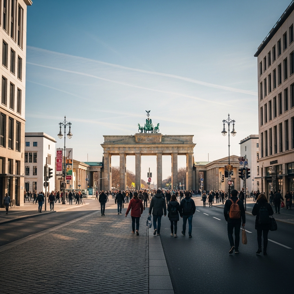 Berlin Zentrum Brandenburger Tor