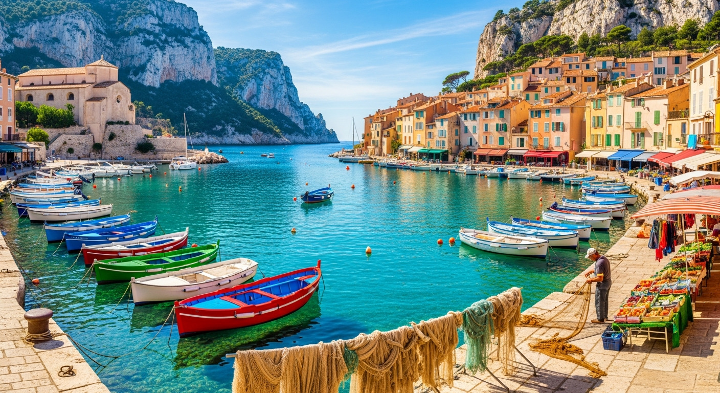 Cassis Fishing Boats