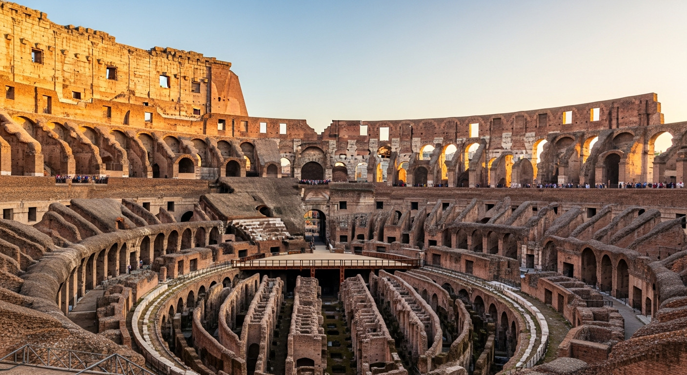Colosseum Rome Ancient Ruins