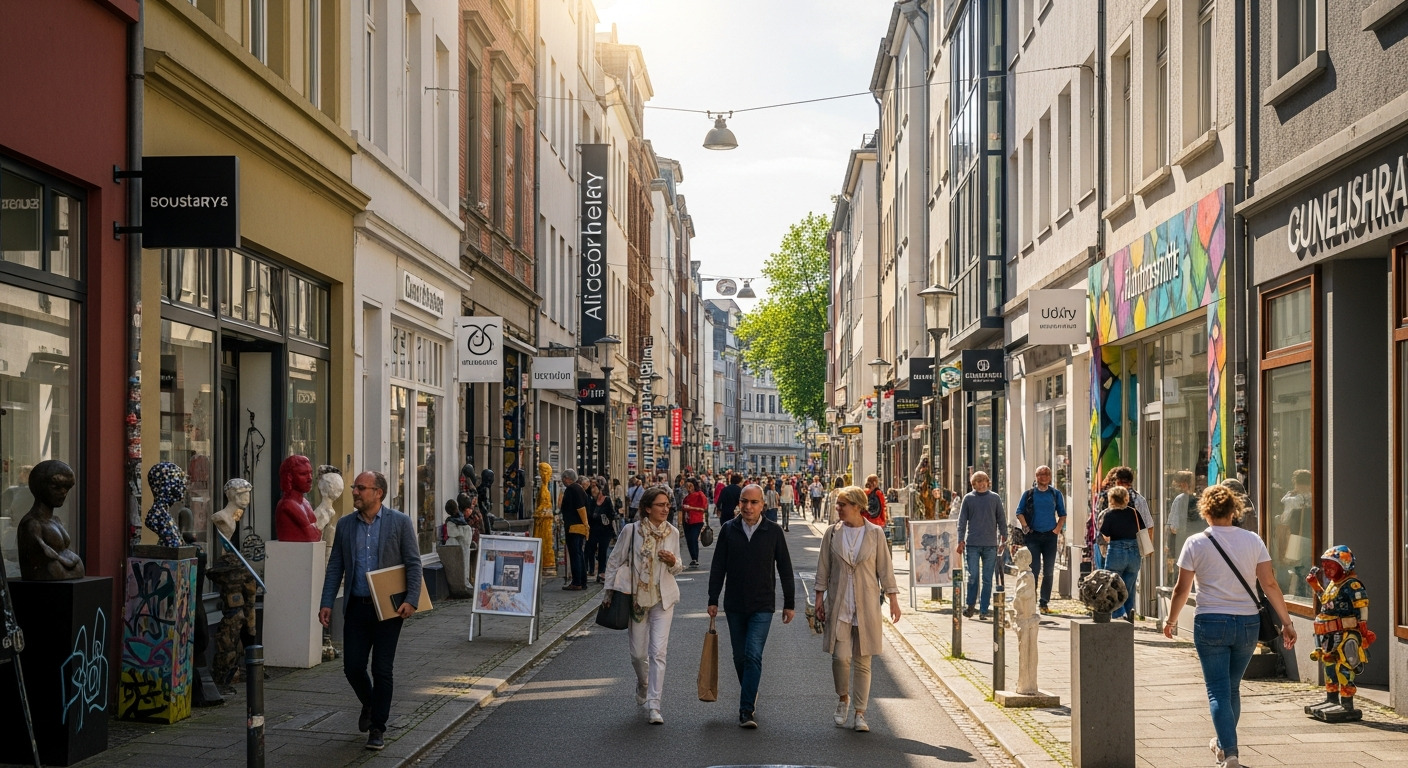 Corneliusstraße Art Gallery District