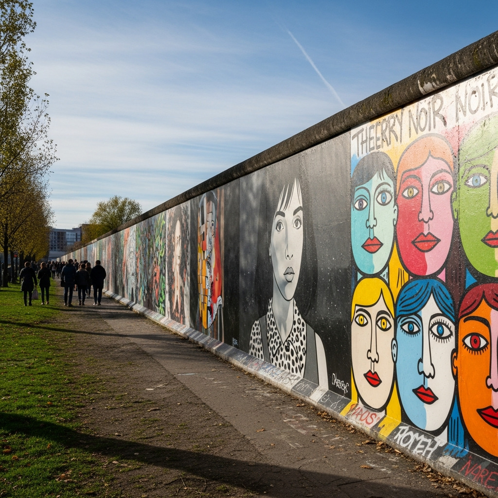 East Side Gallery Mauer Kunst