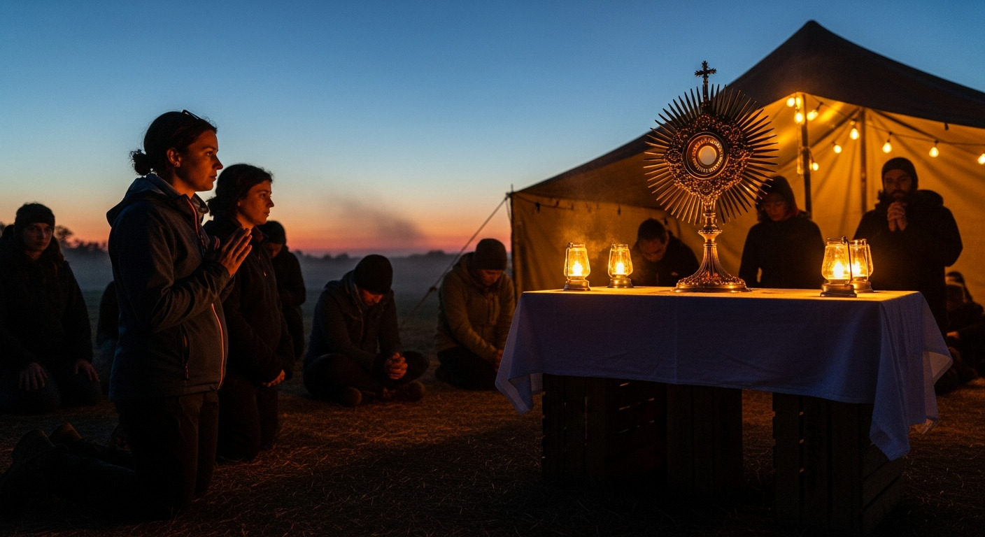 Eucharistic Adoration Monstrance