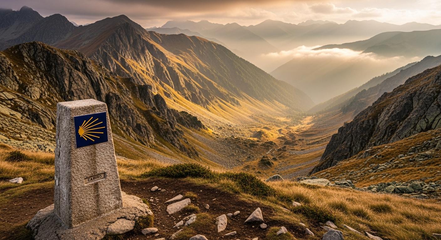Foncebadón Berg Des Beginns