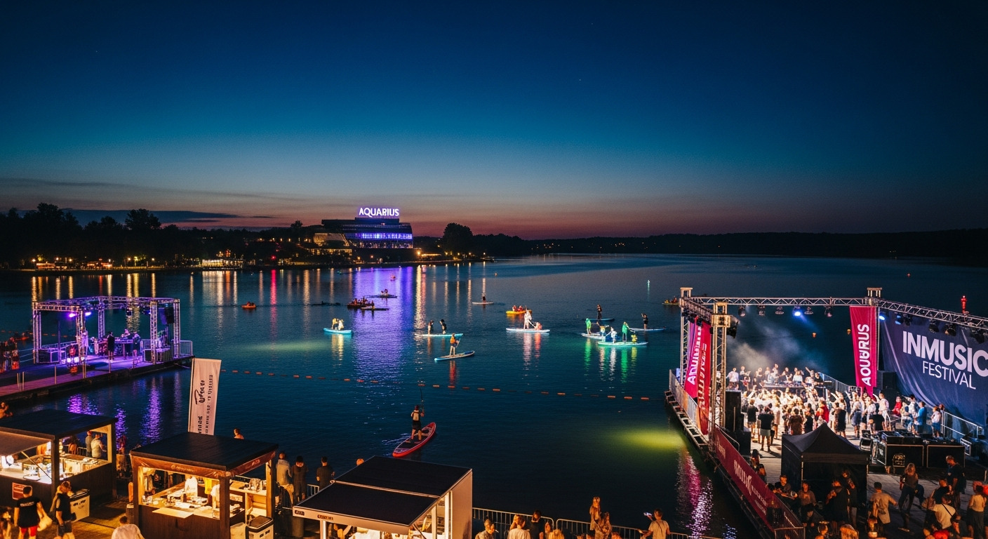 Jarun Clubs Summer Nightlife