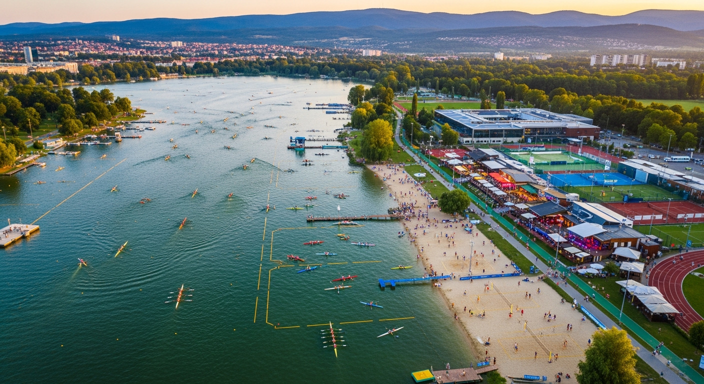 Lake Jarun Beach Recreation