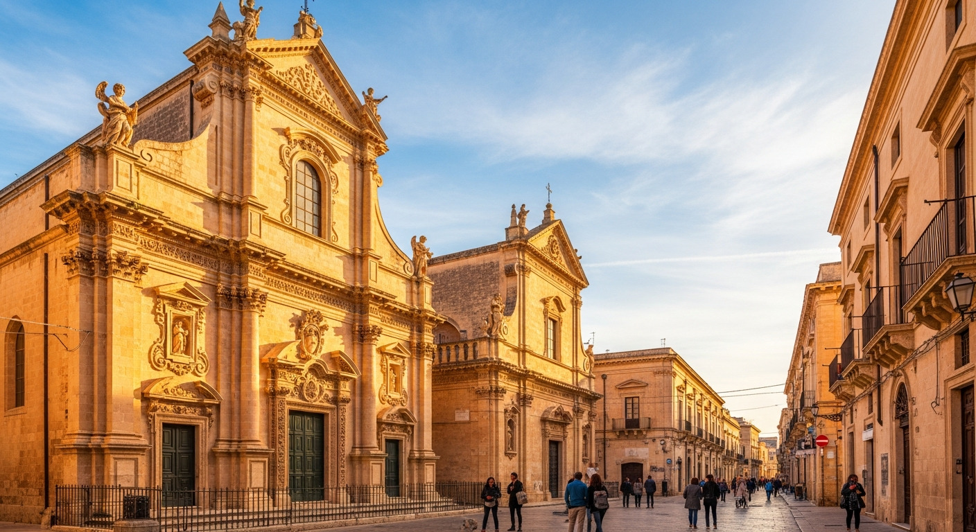 Lecce Baroque Architecture