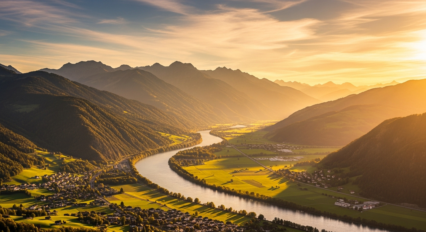 Liechtenstein Sunset