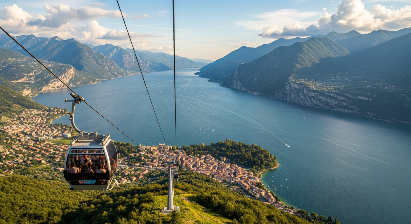 Malcesine Cable Car Views