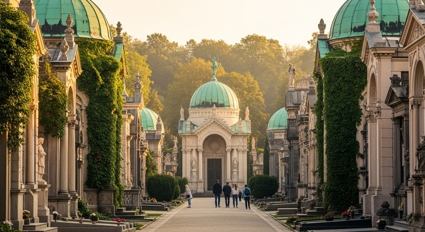 Mirogoj Cemetery Arcades Domes