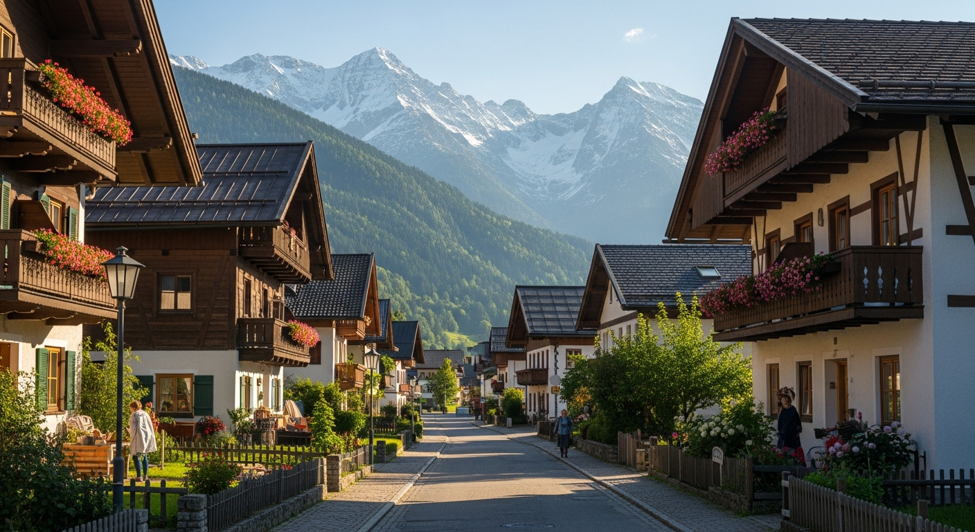Mountain Village Architecture