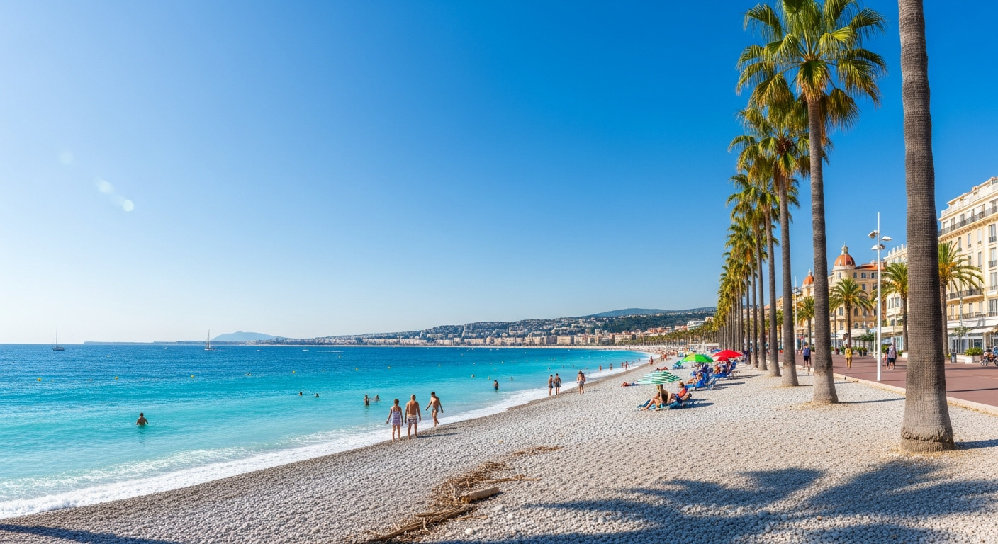 Nice Mediterranean Beach