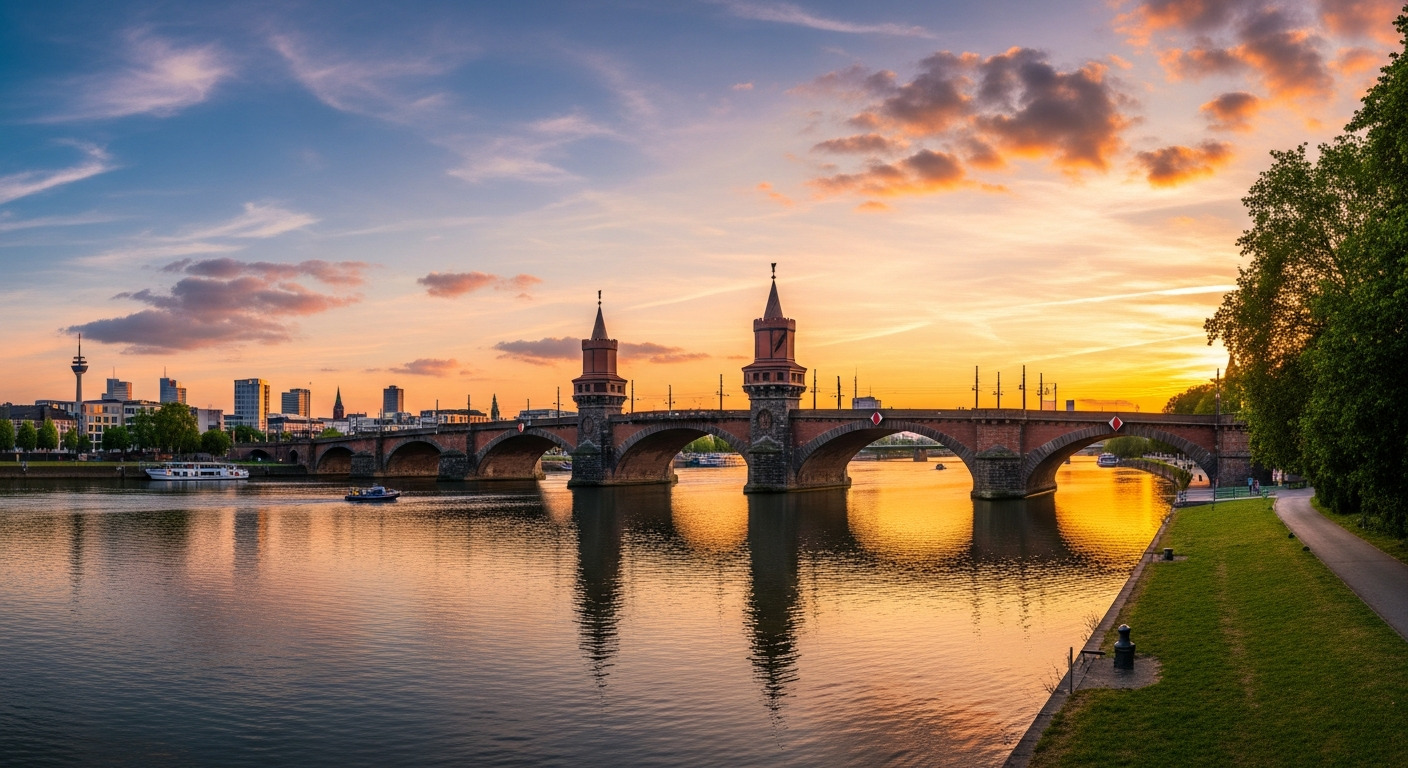 Oberkasseler Brücke Historic Bridge