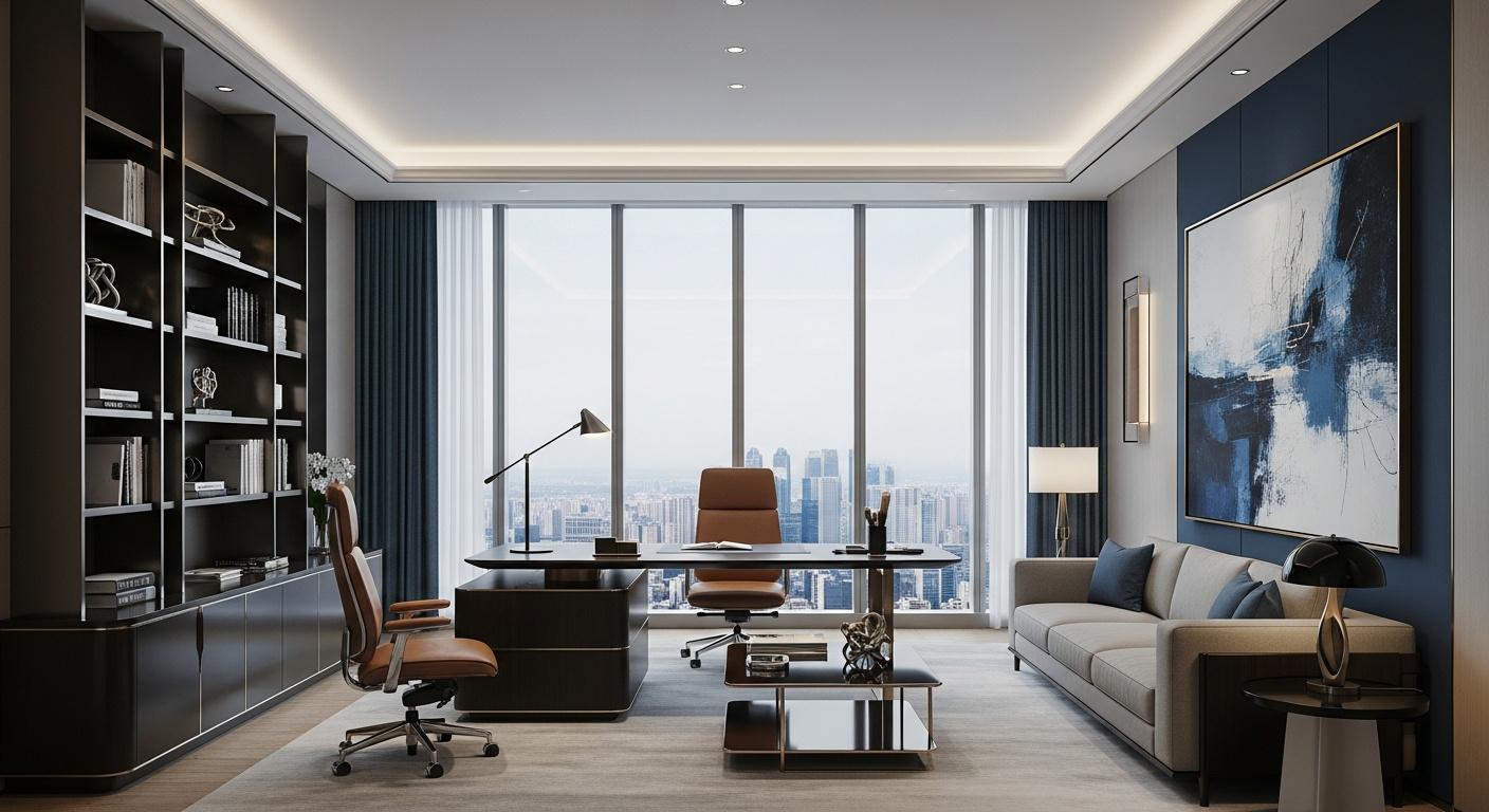 Penthouse Office View