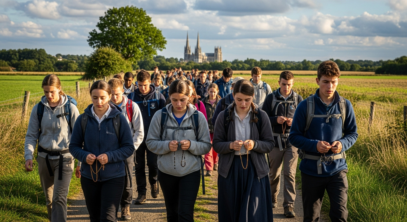 Pilgrims Rosary Walking Prayer