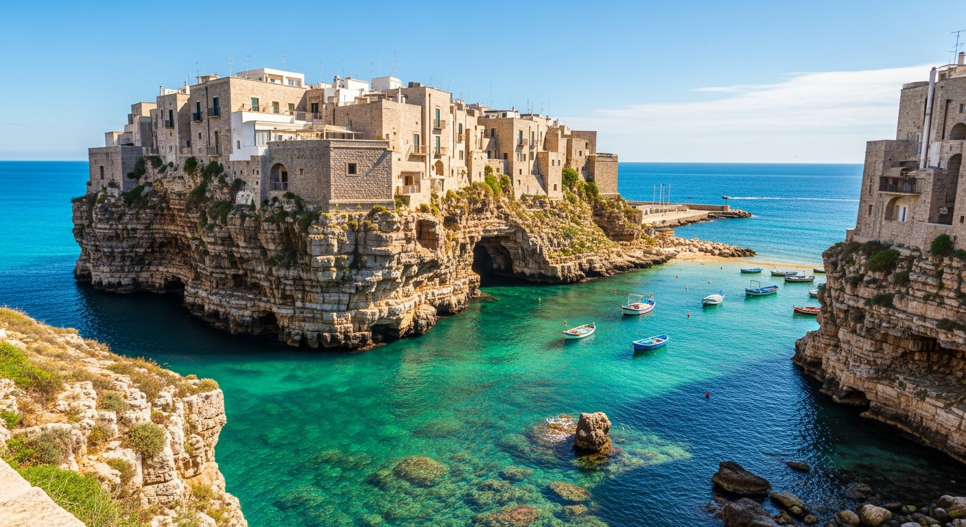 Polignano A Mare Cliffs