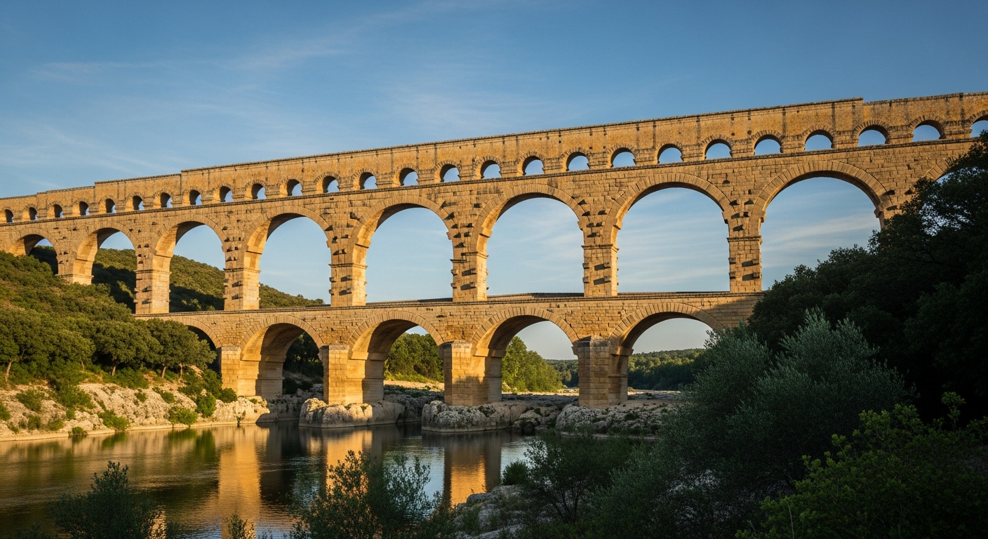 Pont Du Gard Aqueduct