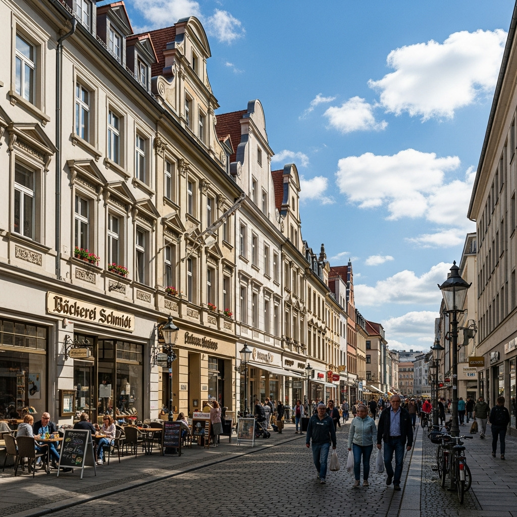 Potsdam Stadtzentrum Straßen