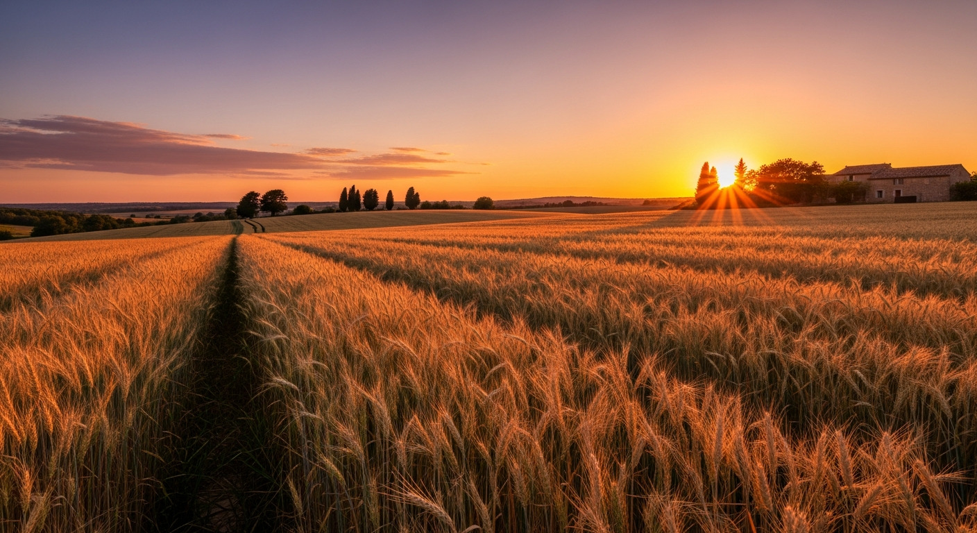 Provence Sunset Wheat