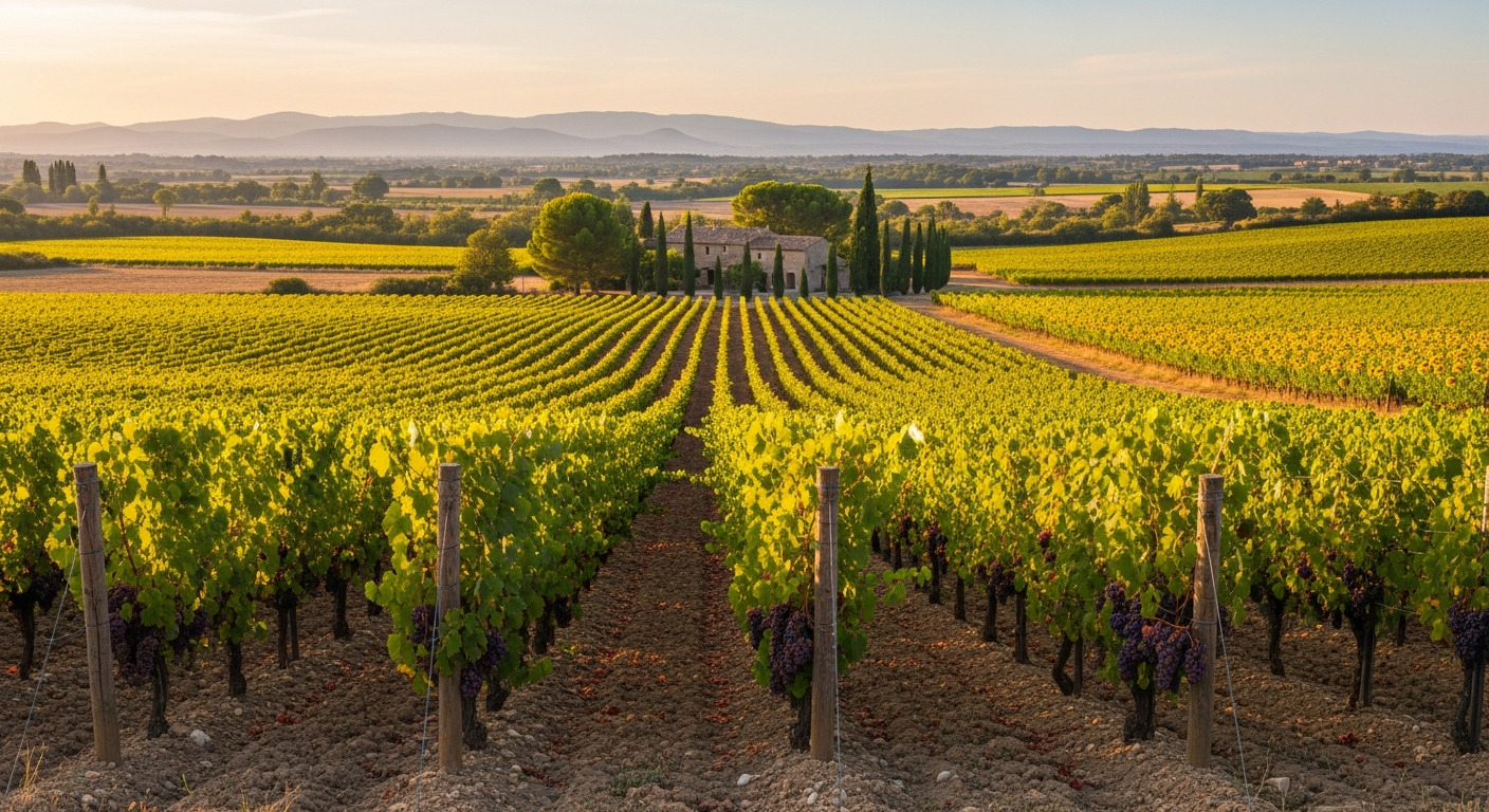 Provence Wine Vineyard