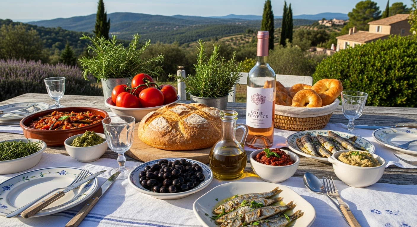 Provençal Cuisine Wine