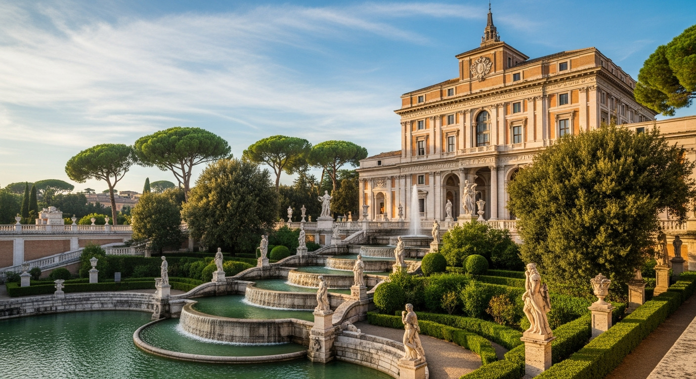 Quirinal Palace Fountains