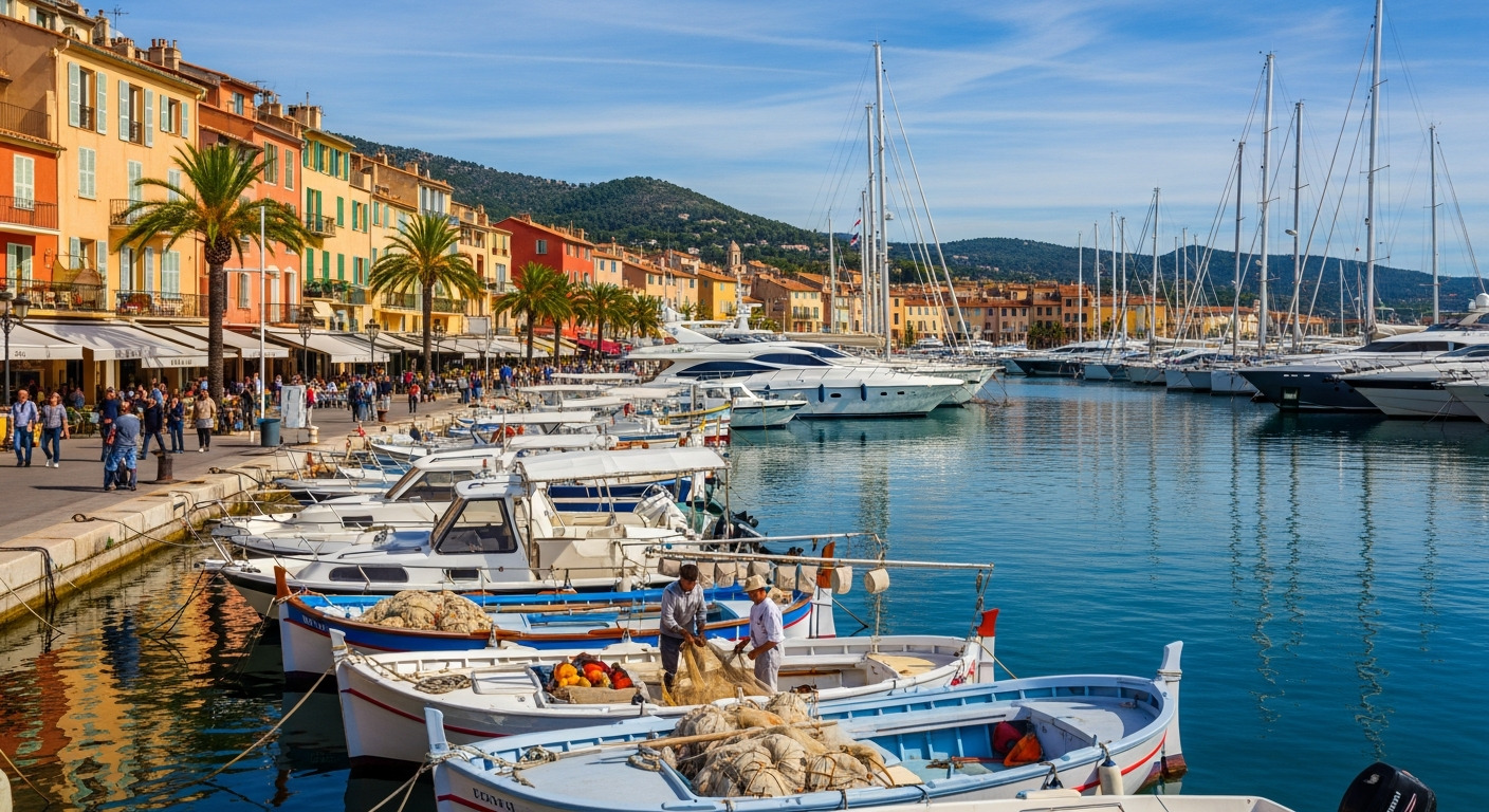 Saint-Tropez Harbor