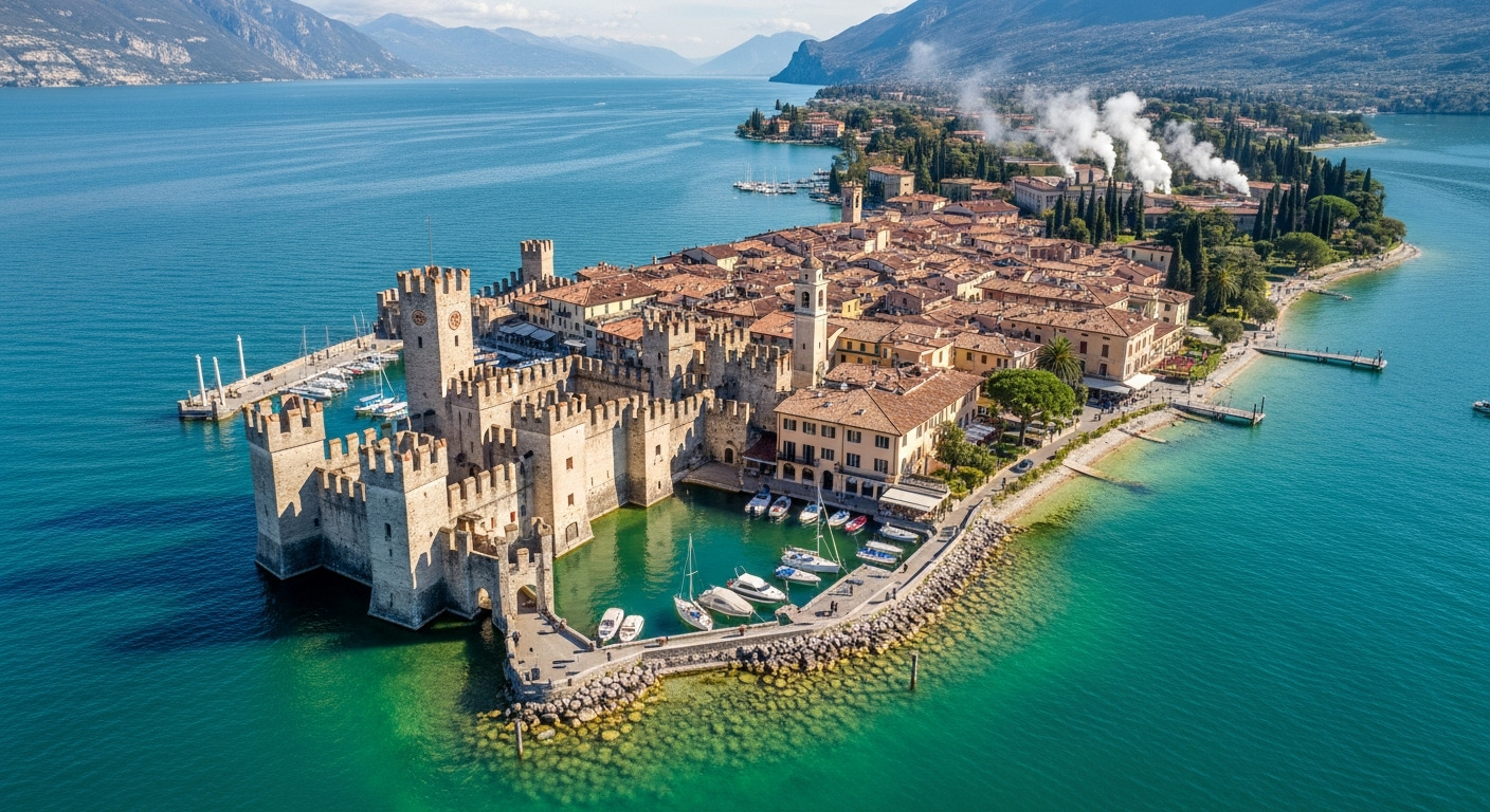 Sirmione Lake Garda Castle