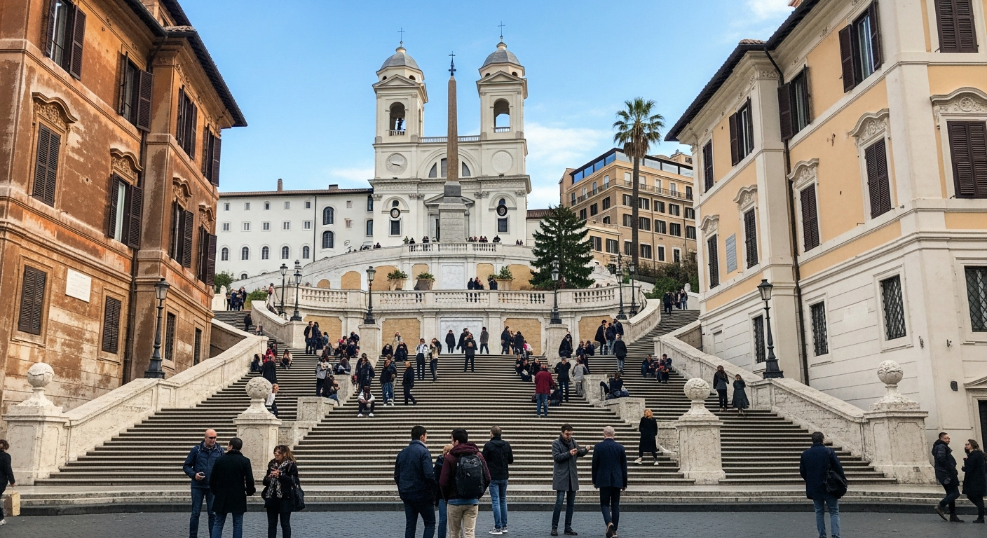 Spanish Steps Rome Baroque