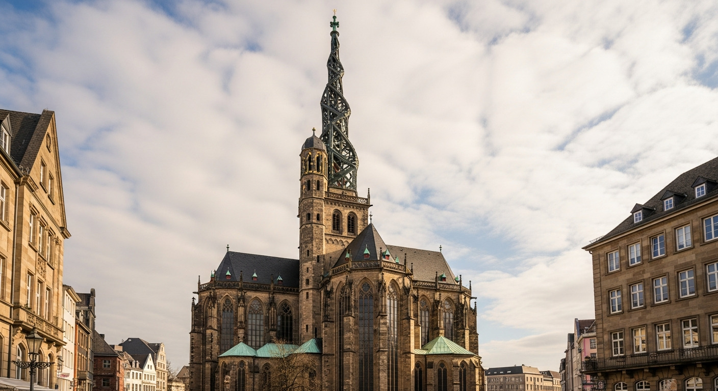 St. Lambertus Basilika Twisted Spire