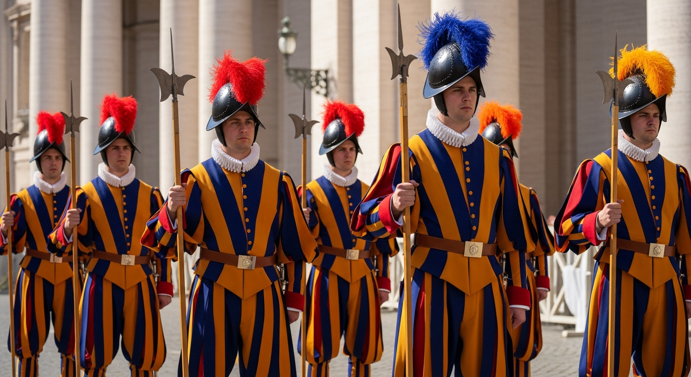 Swiss Guards Papal Uniform