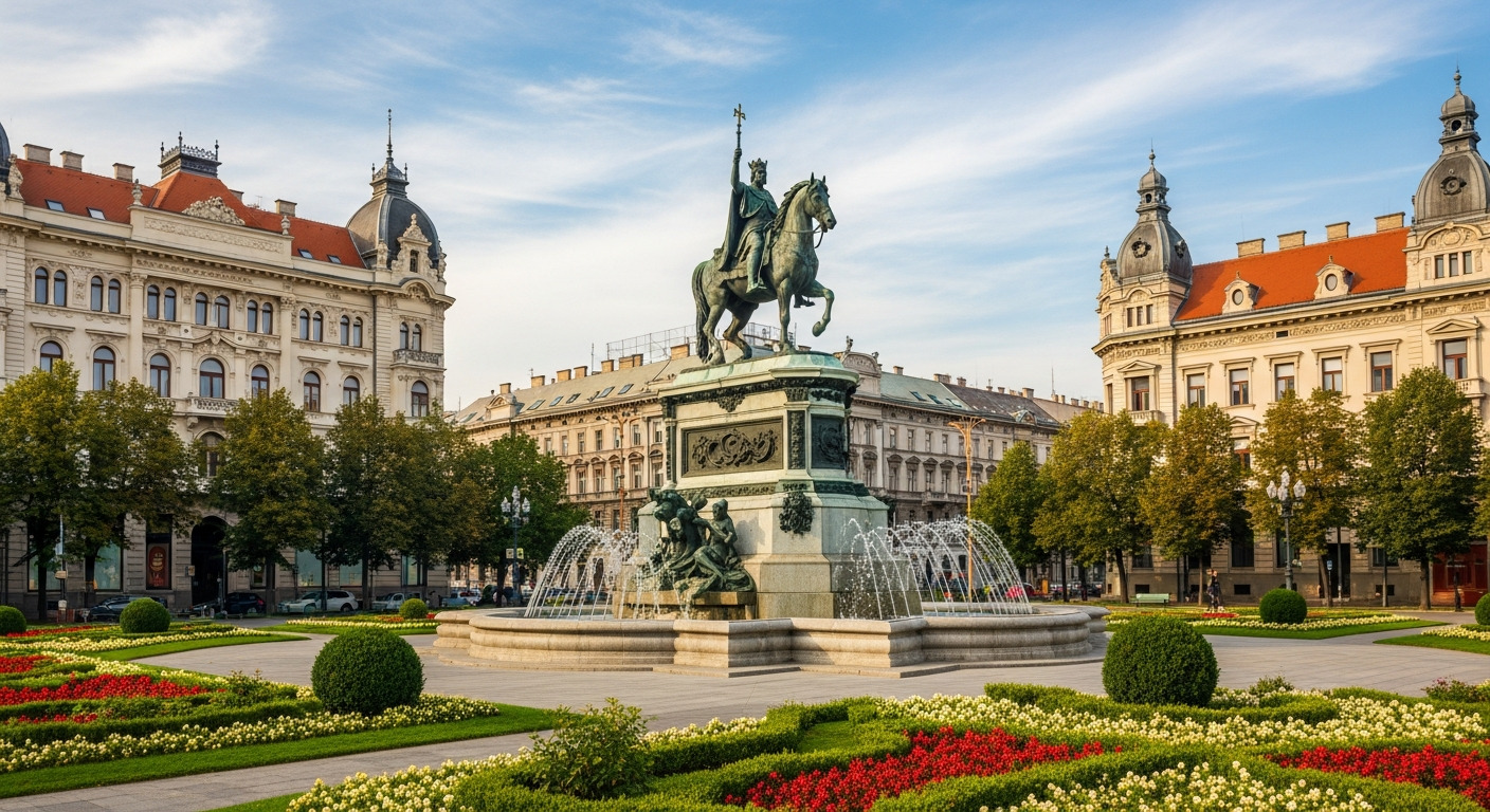 Tomislav Square Statue Gardens