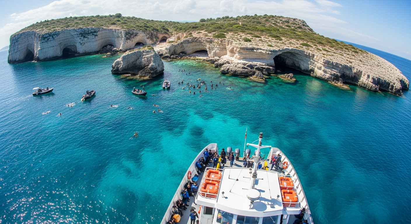 Tremiti Islands Rocky Coast