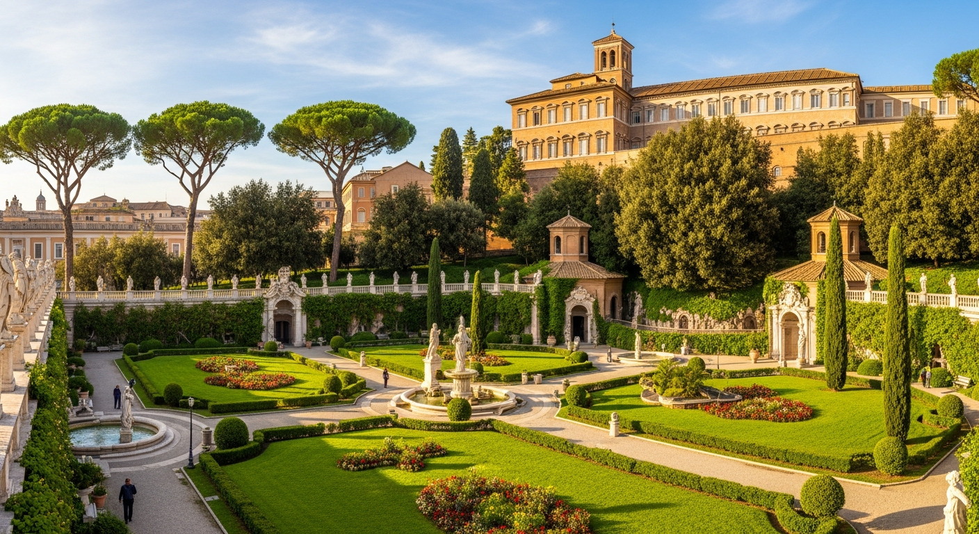 Vatican Gardens Sacred Grounds