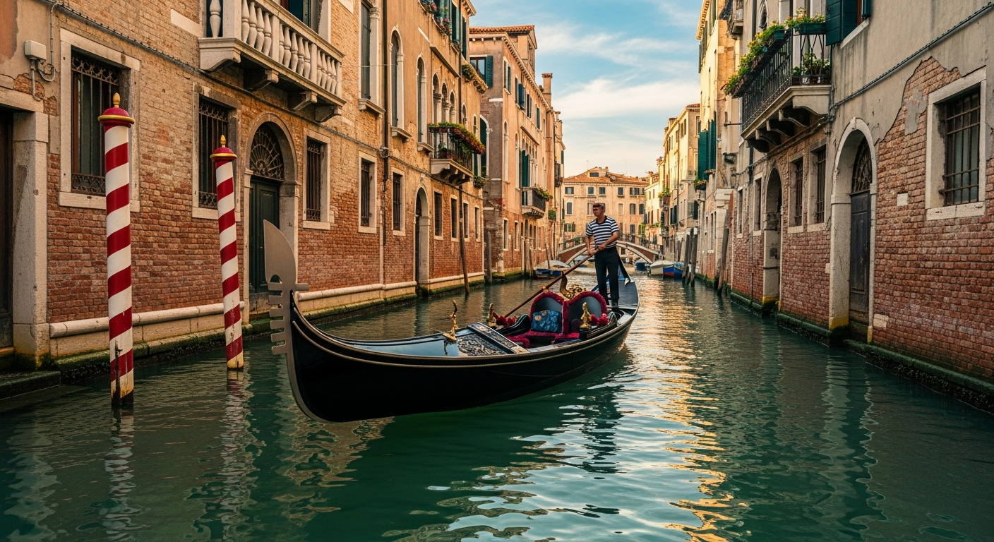 Venice Gondola Traditional Boat