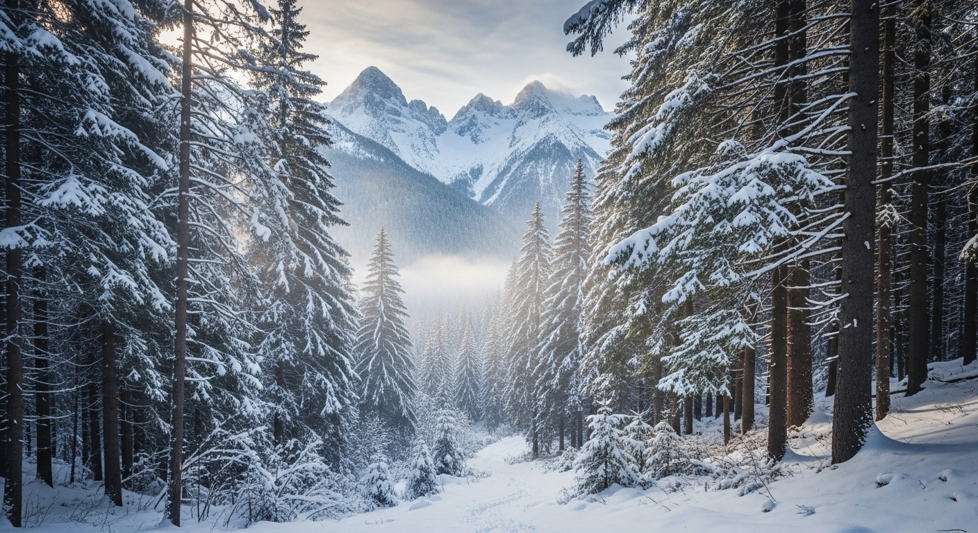 Winter Forest Snow Trees