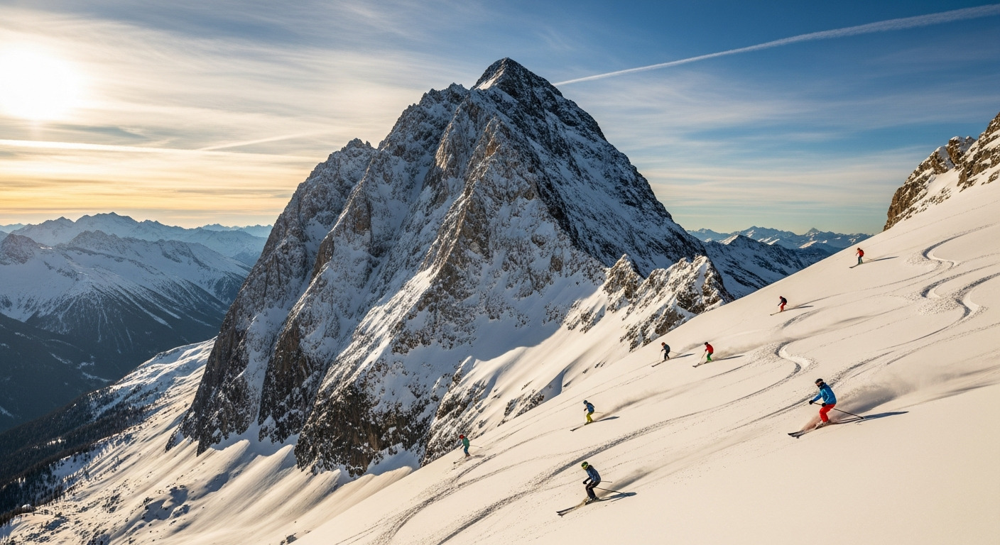 Zugspitze Highest Mountain Peak